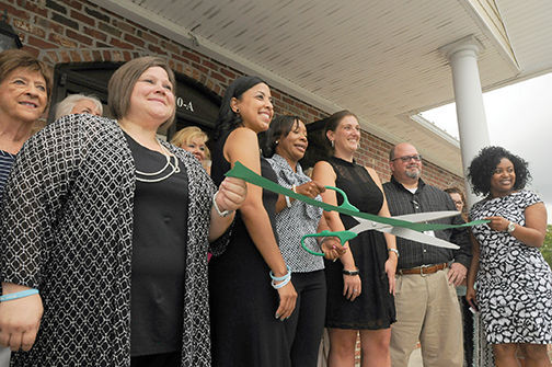 Ribbon cutting at new Integrated Family Services office in Morehead City