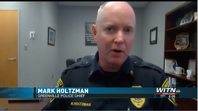 Mark Holtzman Greenville Police Chief
